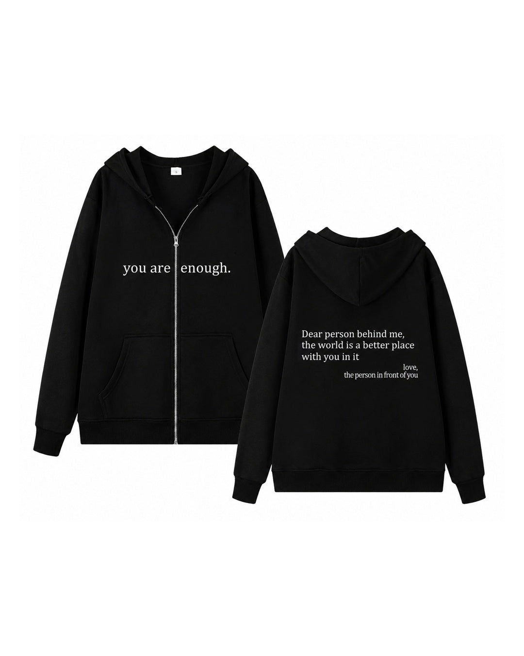 Kindness Zipper Hoodie