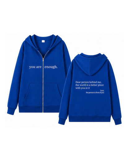 Kindness Zipper Hoodie