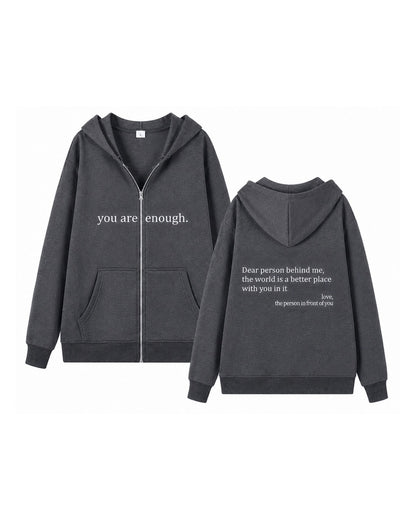 Kindness Zipper Hoodie